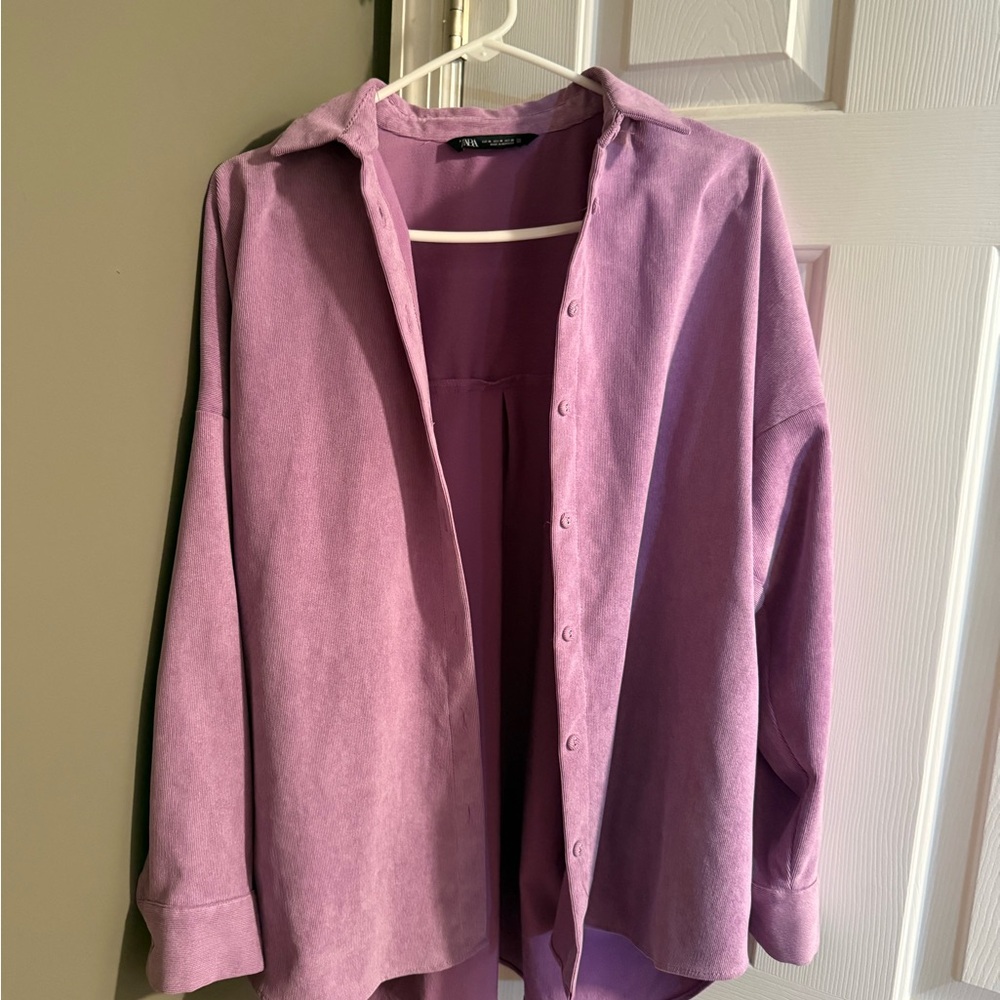 Zara Lavender Shirt